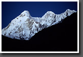 Sunrise on Nanda Devi