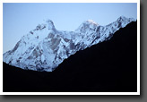 Sunrise on Nanda Devi