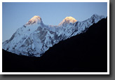 Sunrise on Nanda Devi