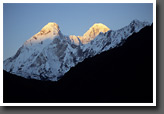 Sunrise on Nanda Devi