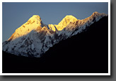 Sunrise on Nanda Devi