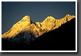 Sunrise on Nanda Devi